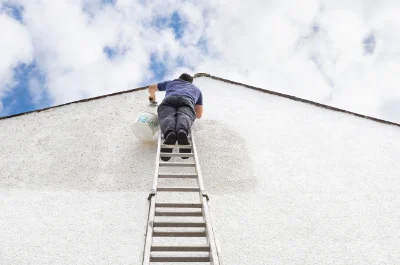 Peinture extérieure à Baccon — façades et ravalement
